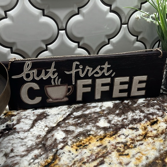 ☕️ Wooden Coffee Sign - Picture 3 of 4